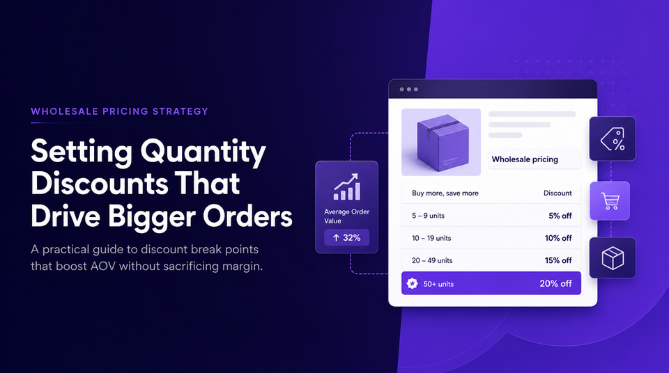 Quantity Discounts: Break Points That Lift AOV Without Killing Margin article illustration