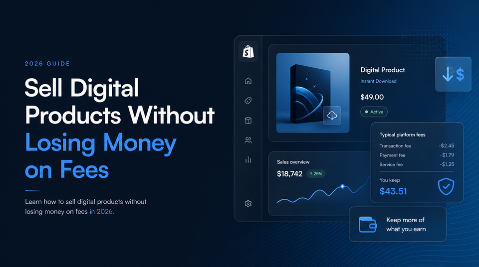 How to Sell Digital Products Without Losing Money on Fees article illustration