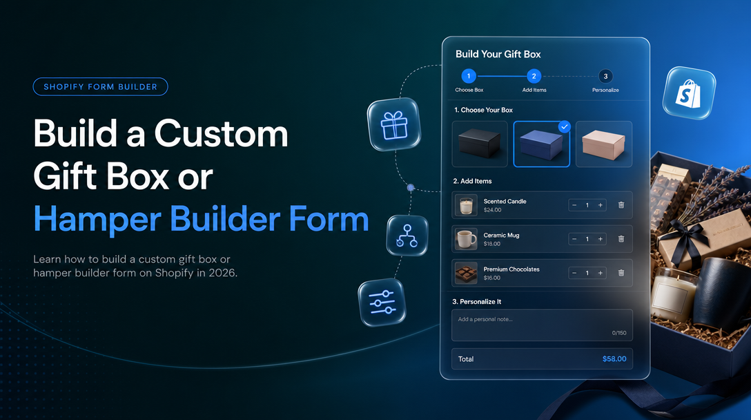 How to Build a Custom Gift Box or Hamper Builder Form image