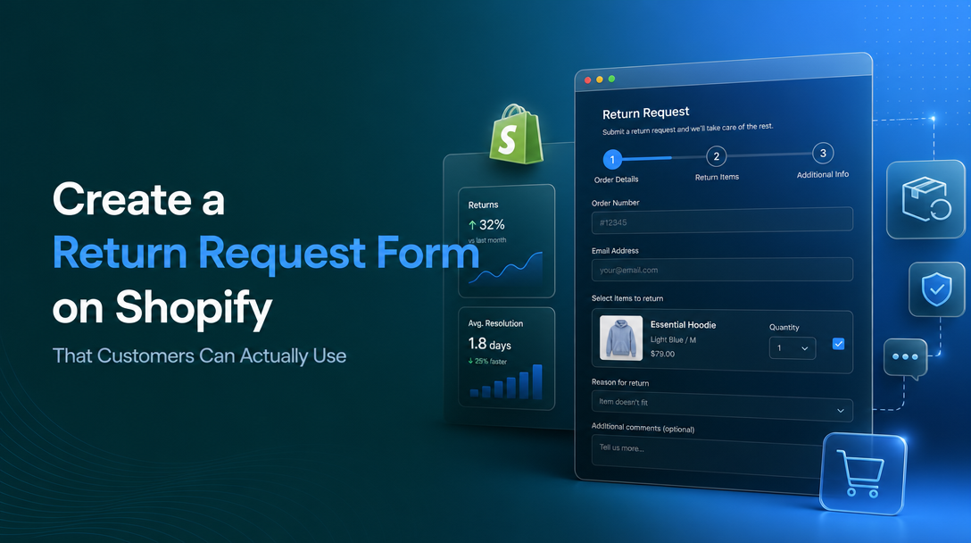 How to Create a Return Request Form on Shopify That Customers Can Actually Use image