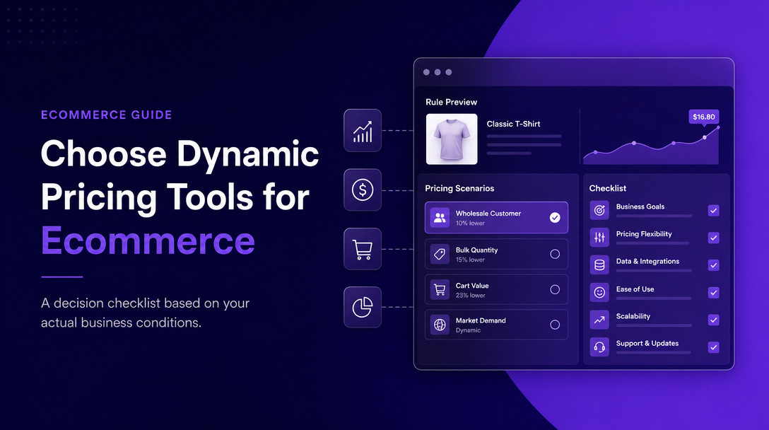 How to Choose Dynamic Pricing Tools for Ecommerce image