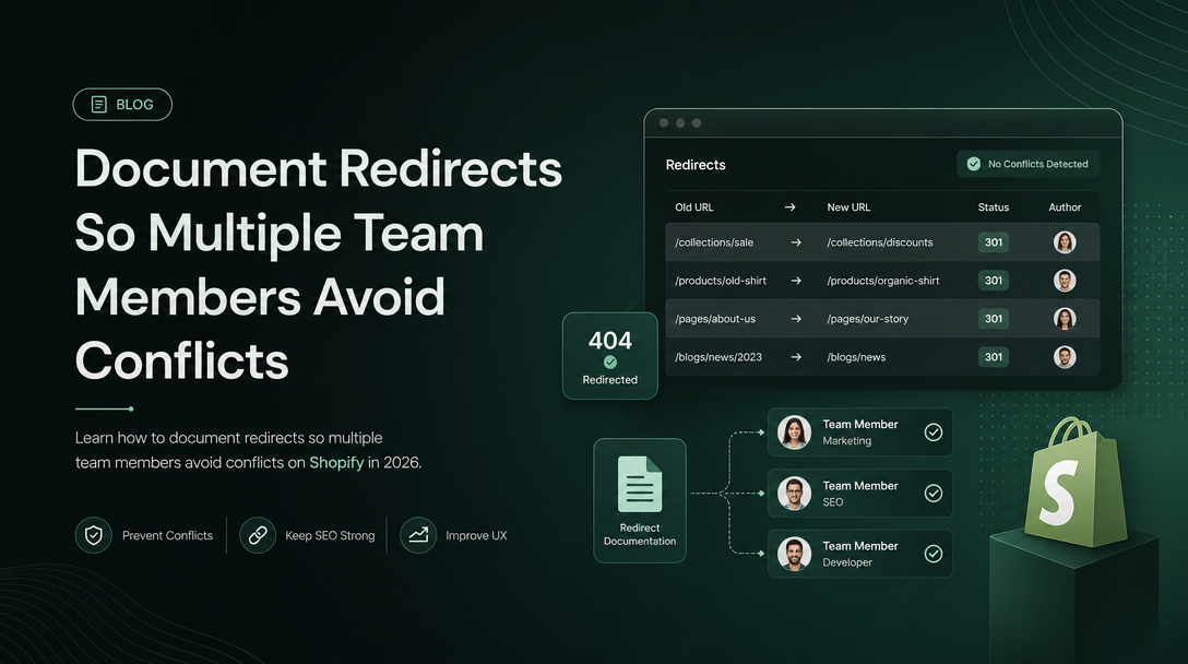 How to Document Redirects So Multiple Team Members Avoid Conflicts image
