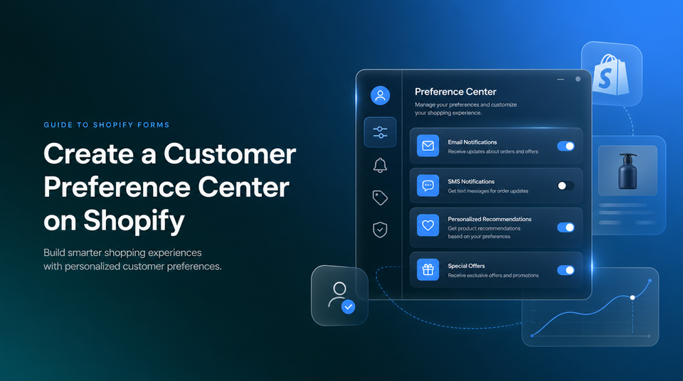 How to Create a Customer Preference Center on Shopify article illustration