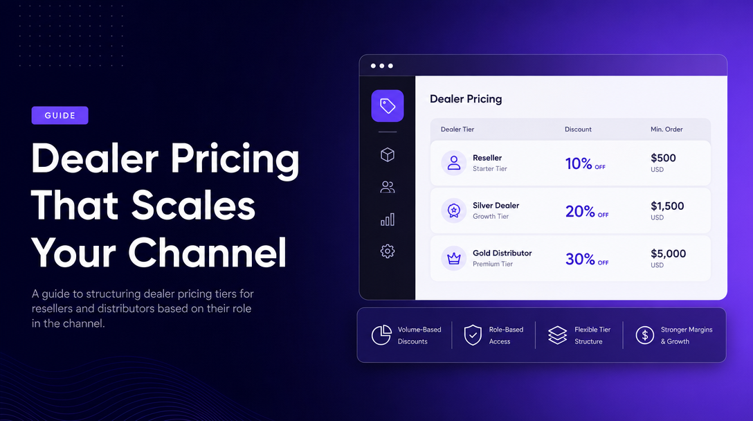 Dealer Pricing: Structuring Tiers for Resellers and Distributors image