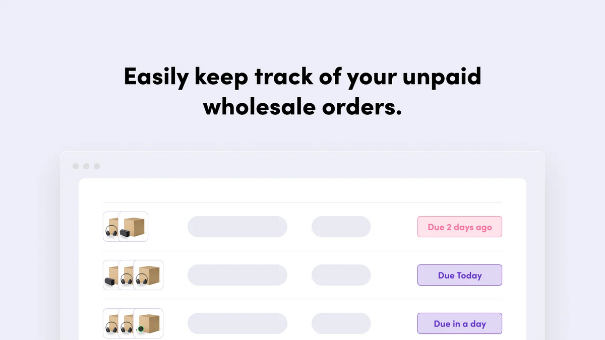AReceivables Feature