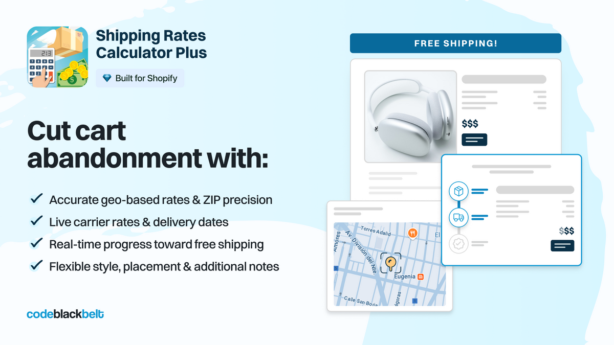 CBB Shipping Rates Calculator Feature