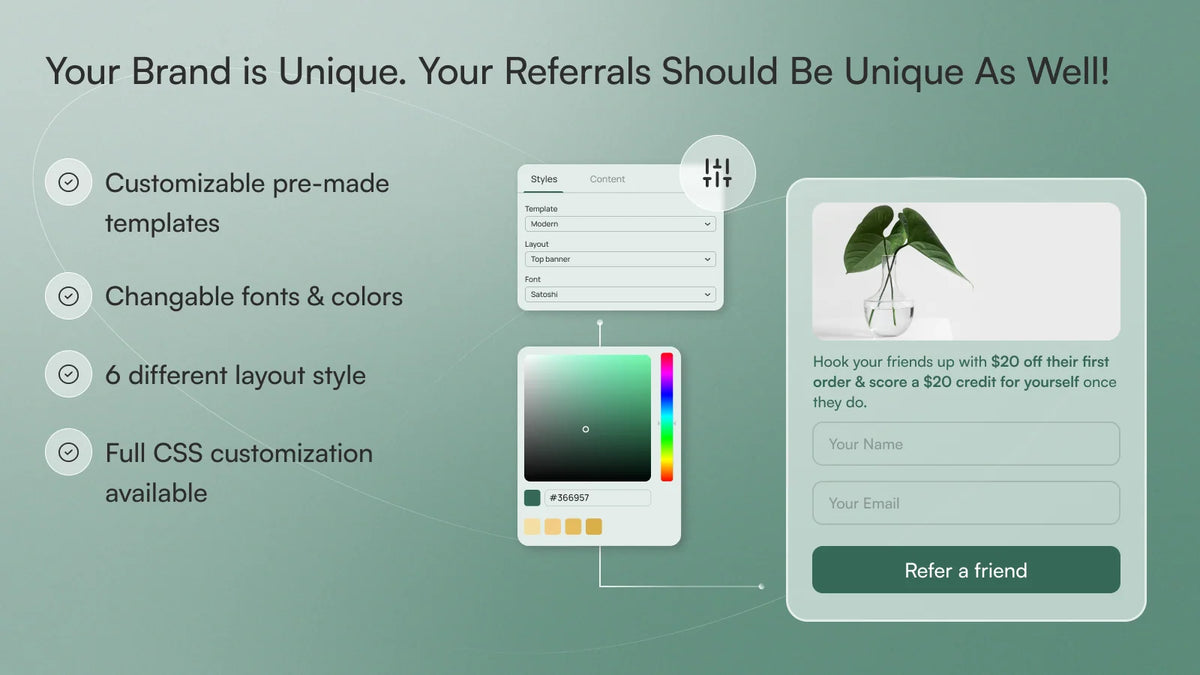 SC Conjured Referral Program Feature