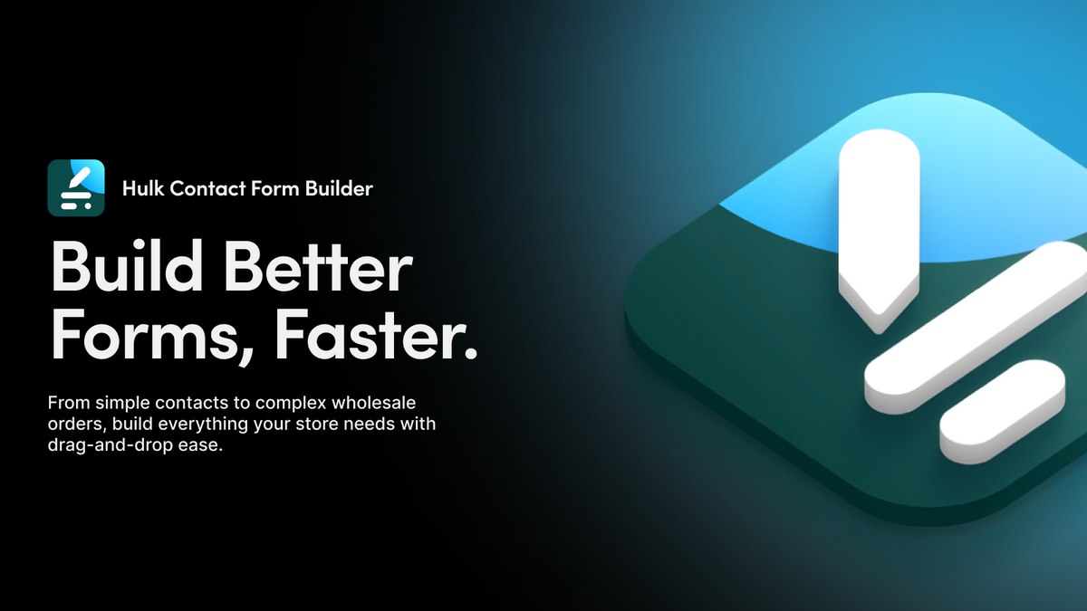 Hulk Contact Form Builder Feature