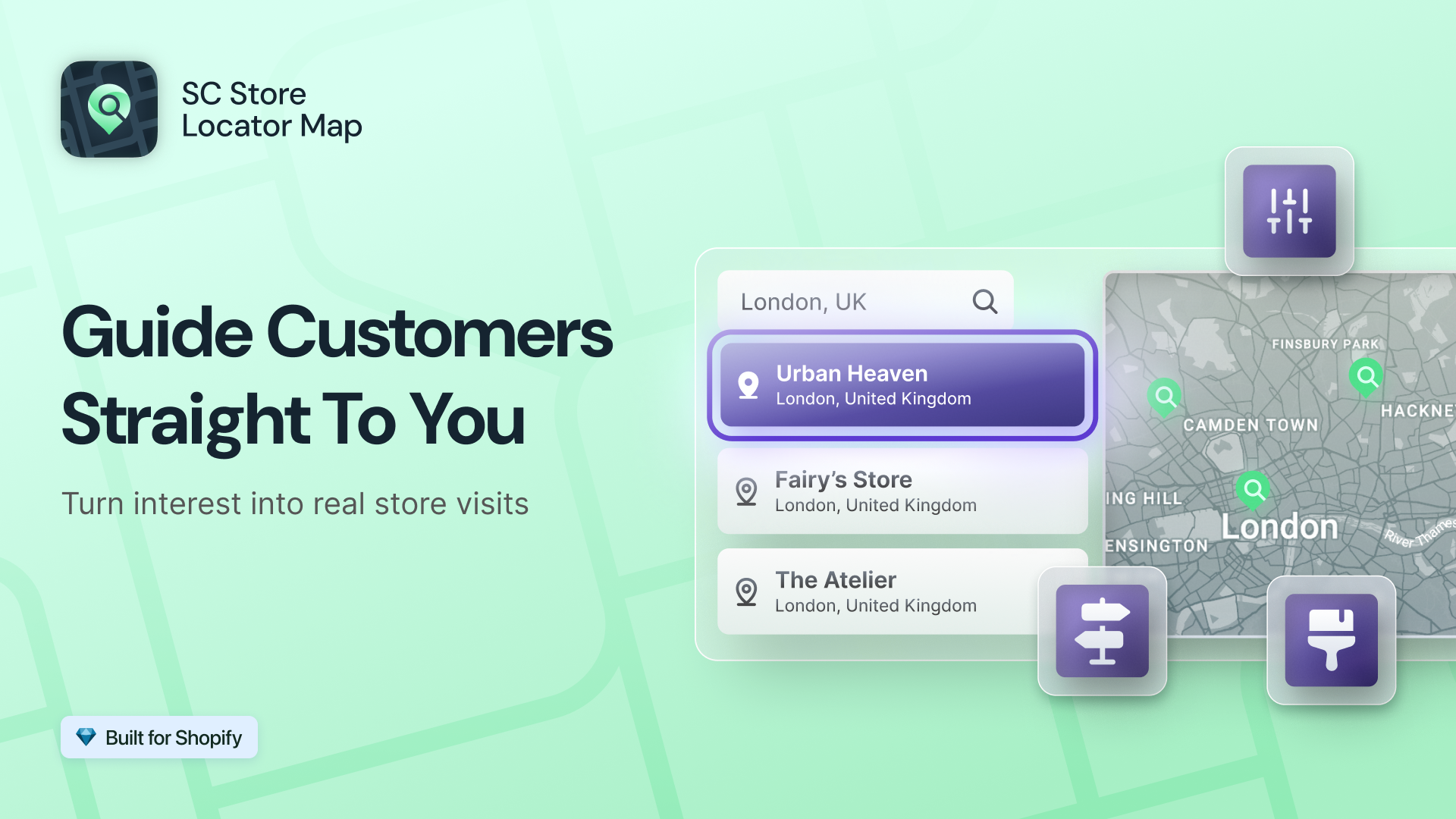 SC Store Locator Map Feature