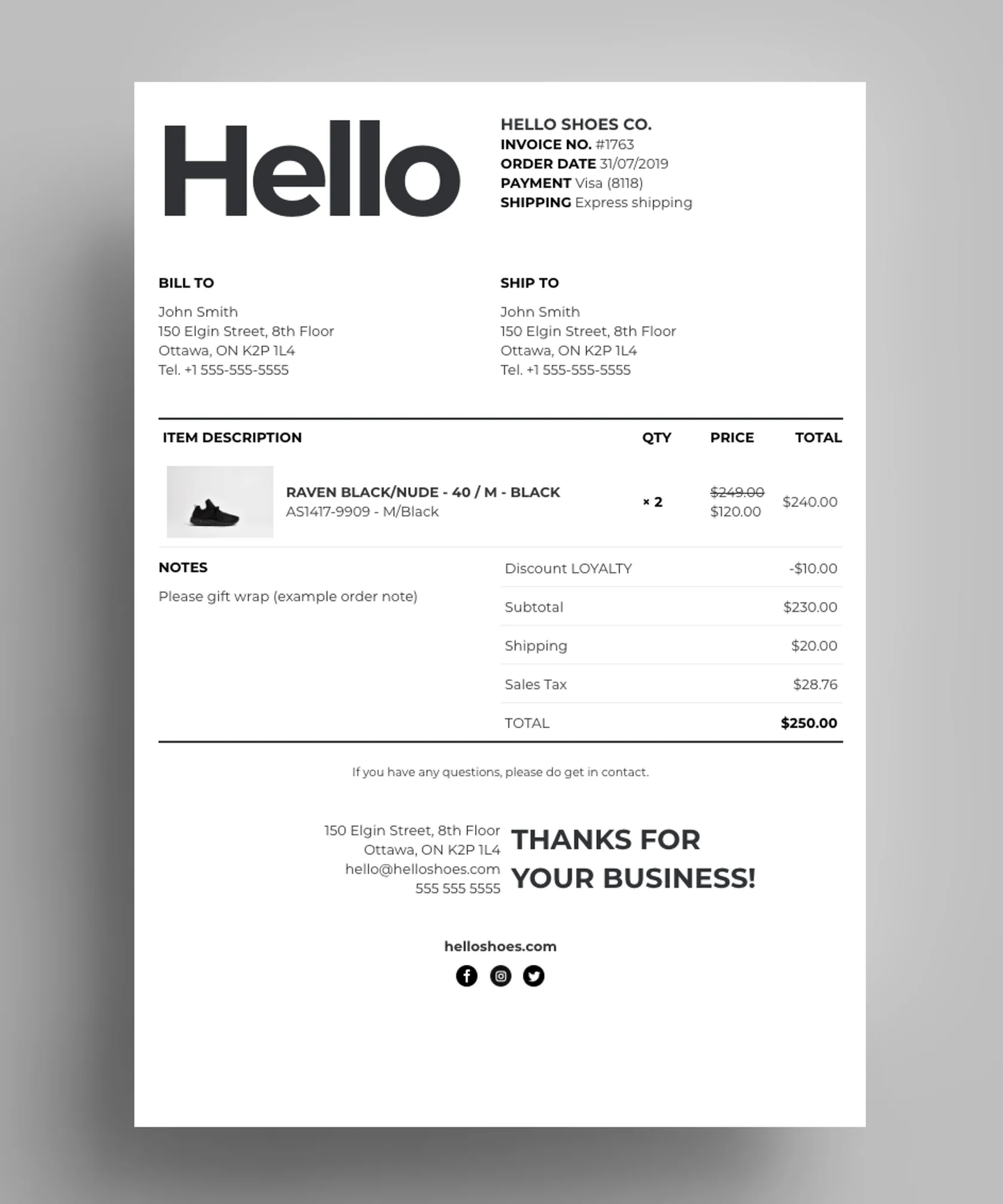 Order Printer Pro: Invoice App