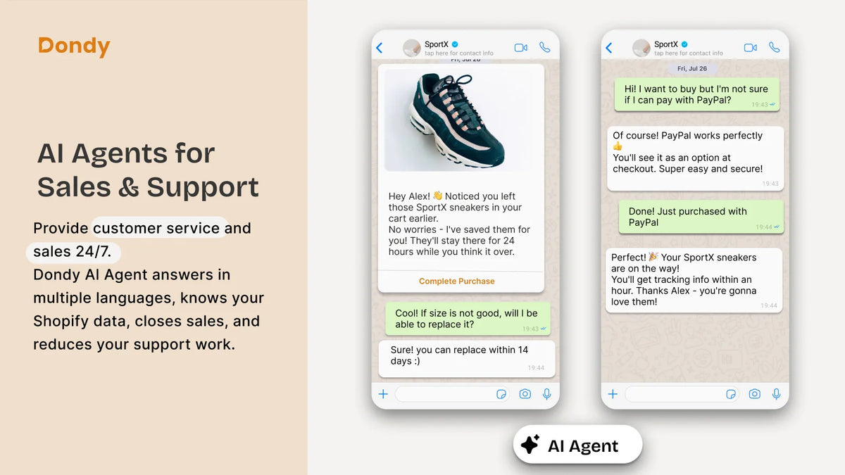 Dondy: WhatsApp Marketing + Chat Feature
