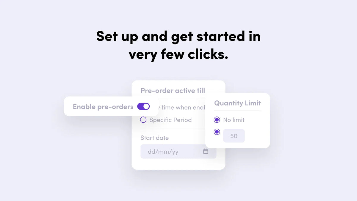 Pre‑Order Helper Feature